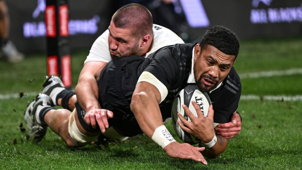 All Blacks cling on to edge out England in Dunedin thriller