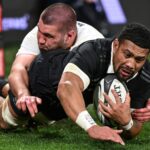 All Blacks cling on to edge out England in Dunedin thriller