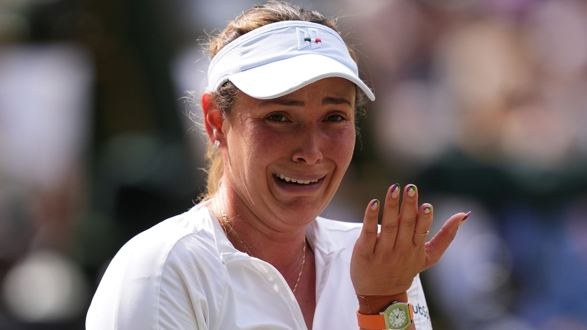 Wimbledon semi-finals LIVE! Tearful Vekic beaten by Paolini in epic