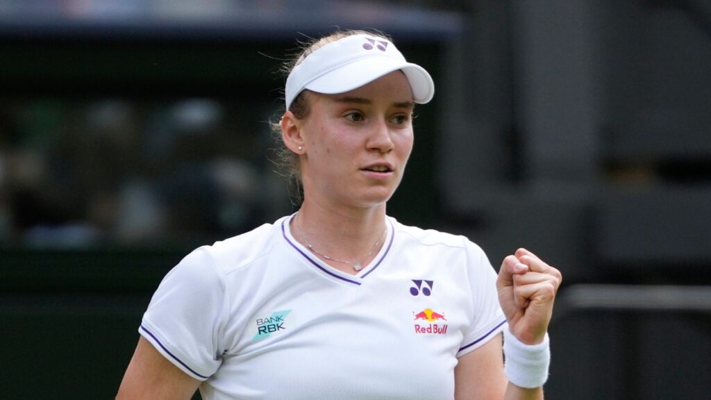 Rybakina cruises past Svitolina and into Wimbledon final four