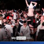 Limbs! Wild celebrations as England book spot in Euros final!