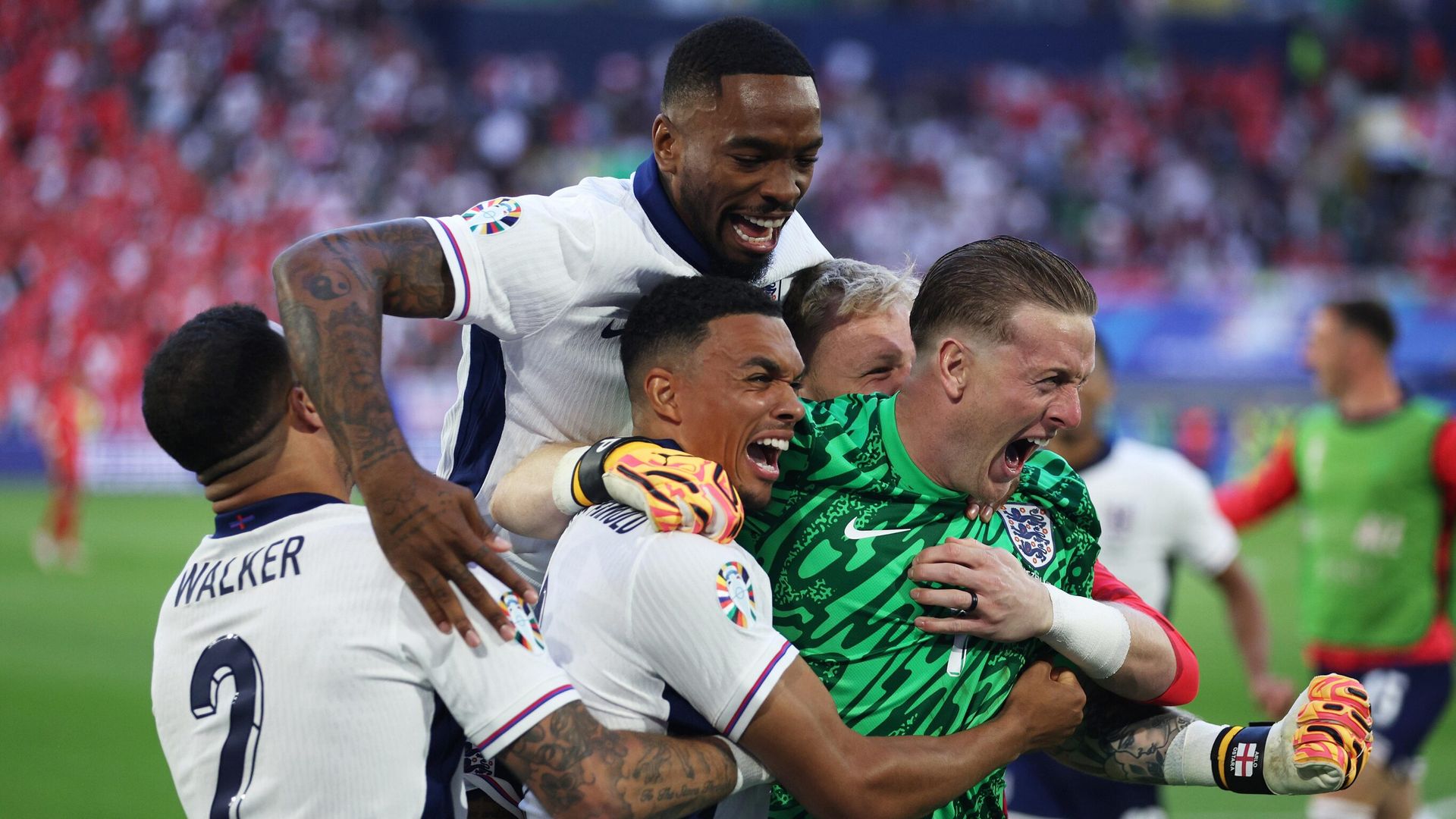 England beat Switzerland on penalties to reach Euro semis