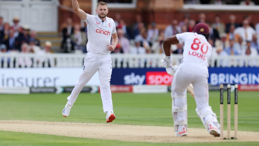 West Indies stabilise after England take four early wickets after tea LIVE!