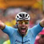 Cavendish breaks record with historic 35th Tour de France stage win