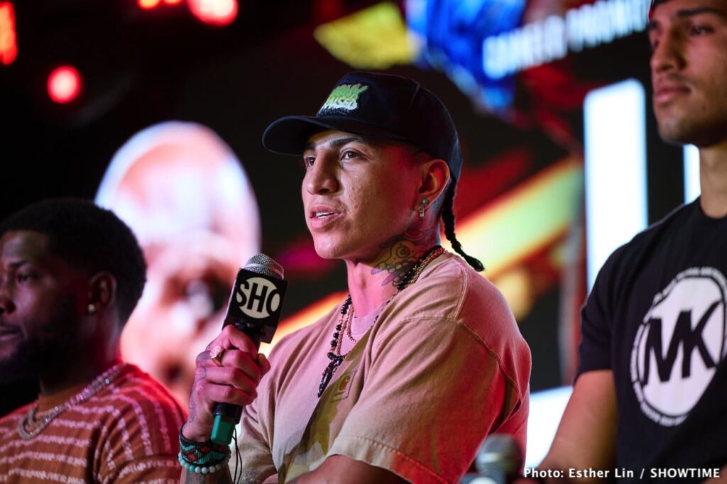 Mario Barrios Not Sure Ryan Garcia Deserves Title Shot