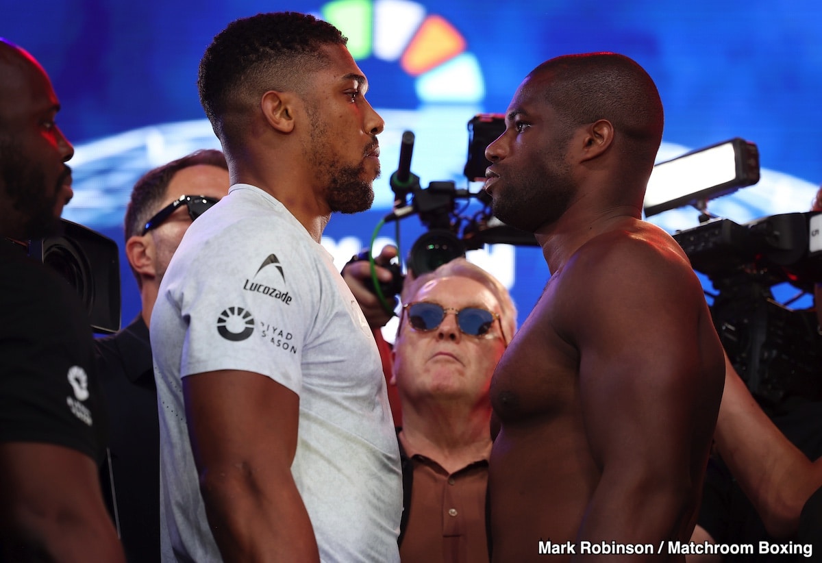 Joshua vs. Dubois Rematch Possible for Riyadh, Says Eddie Hearn