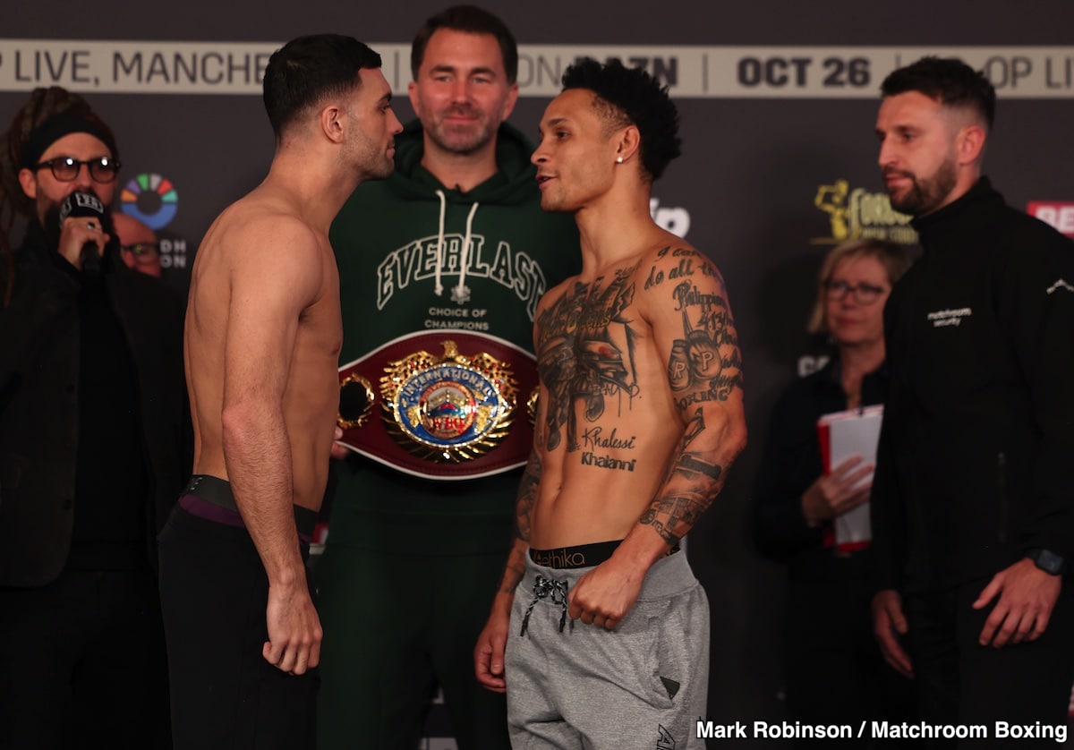 Today’s Live Results: Catterall vs. Prograis From Manchester