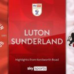 Luton 1-2 Sunderland