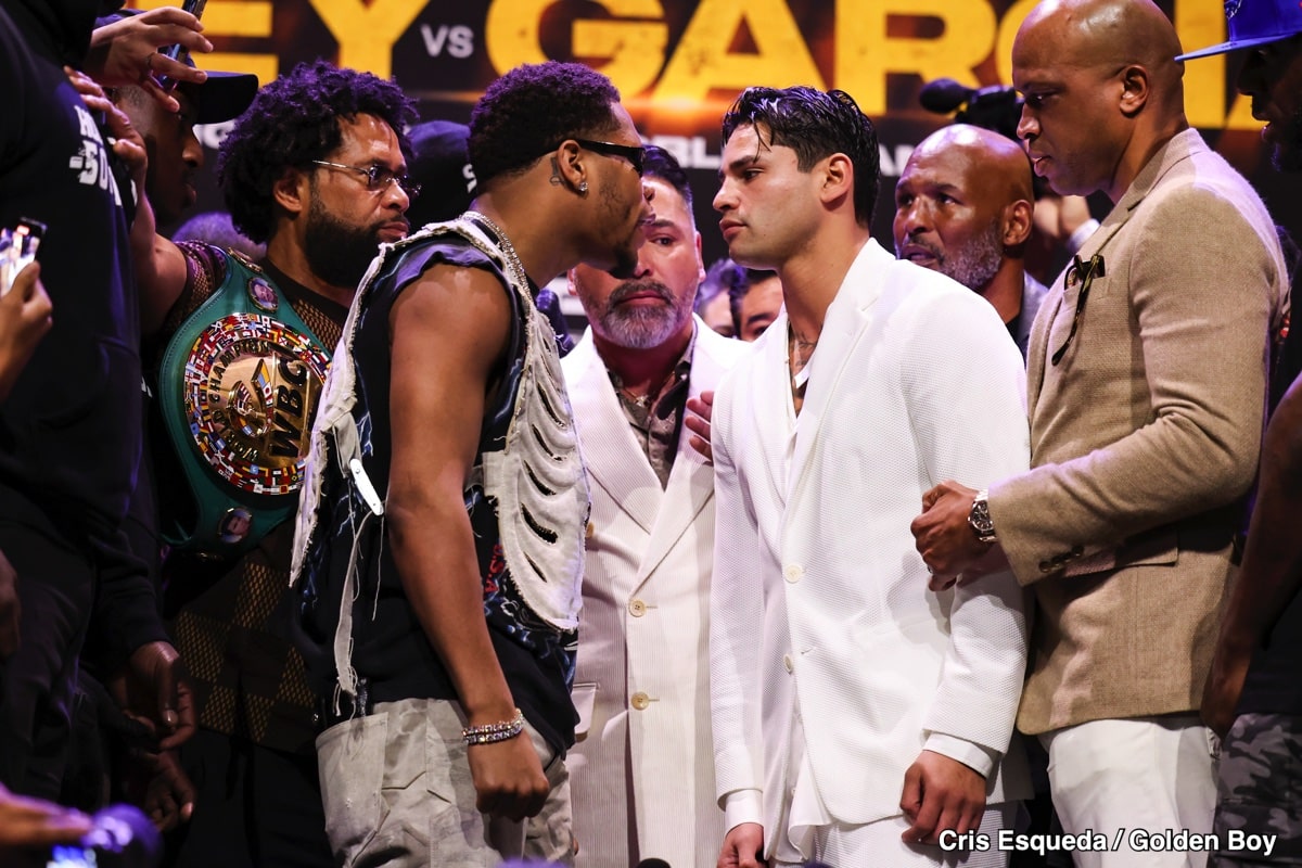 Ryan Garcia Says He’s Training for Devin Haney Rematch