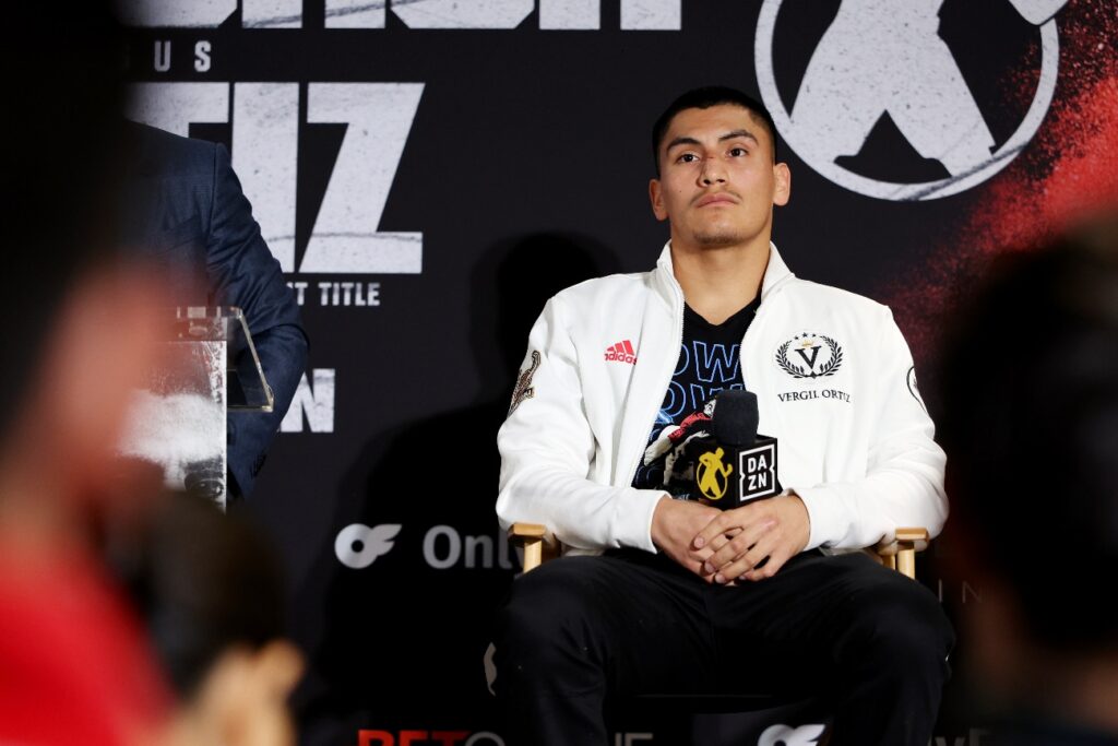 Vergil Ortiz Jr’s Manager Wants Spence or Thurman, Not Boots Ennis