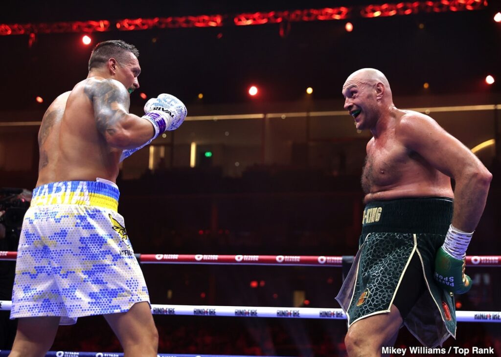 “Don’t Get Caught In 9th Round” – Fury’s Trainer Sugarhill For Rematch With Usyk