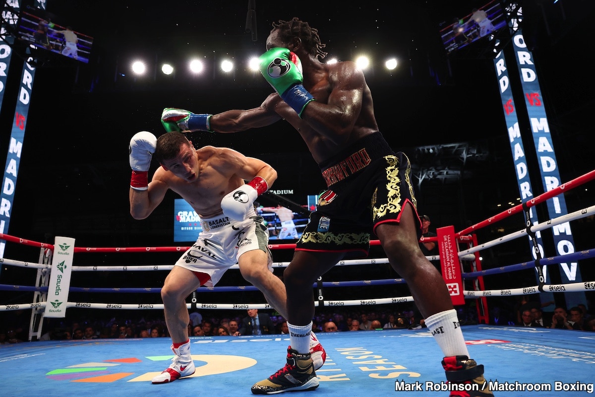 Keith Thurman Says Crawford Can See Flaws in Canelo’s Game