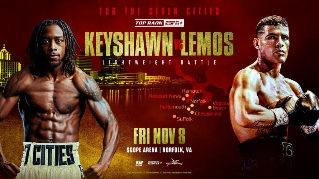 Keyshawn Davis Sounding Confident For Gustavo Lemos Fight