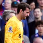 Alisson to miss run of crunch Liverpool games