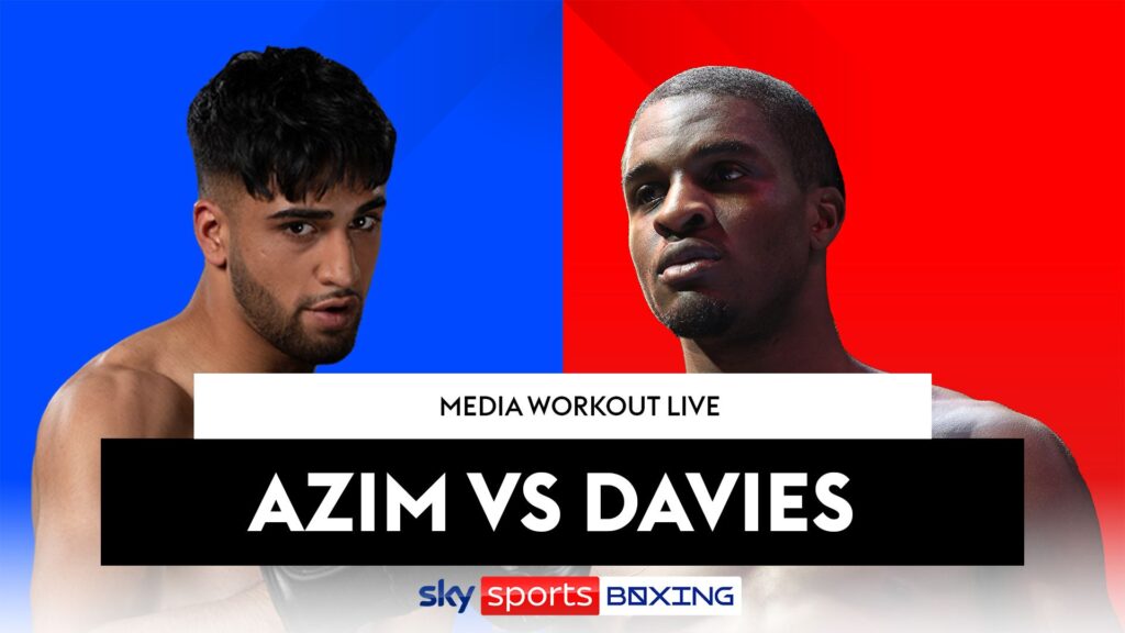 LIVE STREAM: Adam Azim vs Ohara Davies media workout