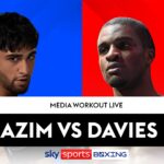 LIVE STREAM: Adam Azim vs Ohara Davies media workout