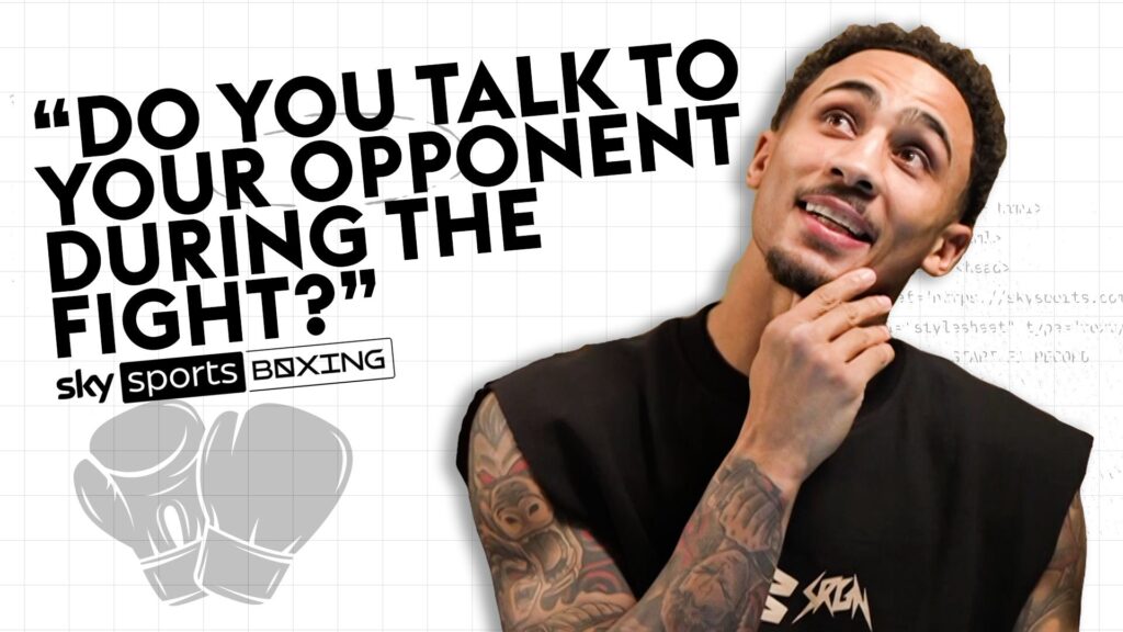 Whittaker answers questions you’ve ALWAYS wanted to ask a pro boxer!