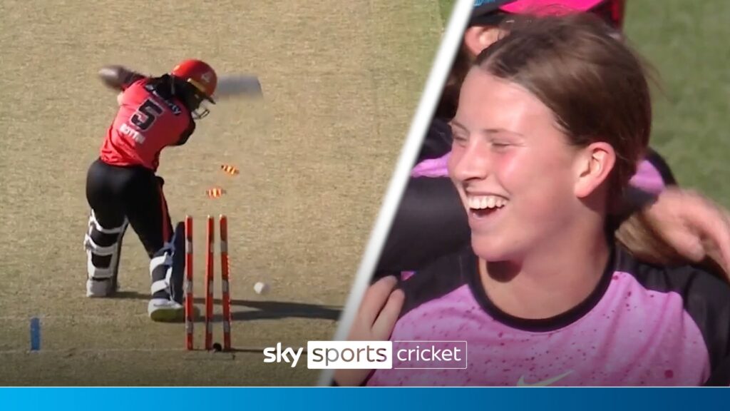 ‘Look at that smile!’ | Dottin bowled by 15-year-old for debut WBBL wicket!