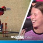 ‘Look at that smile!’ | Dottin bowled by 15-year-old for debut WBBL wicket!