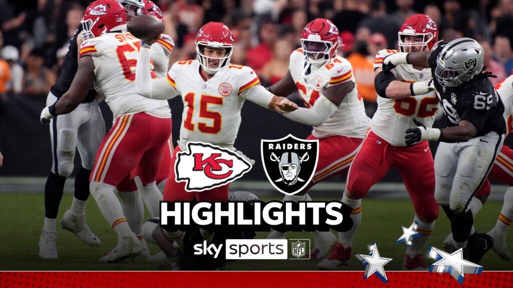 Chiefs at Raiders | 2024 Week Eight NFL highlights