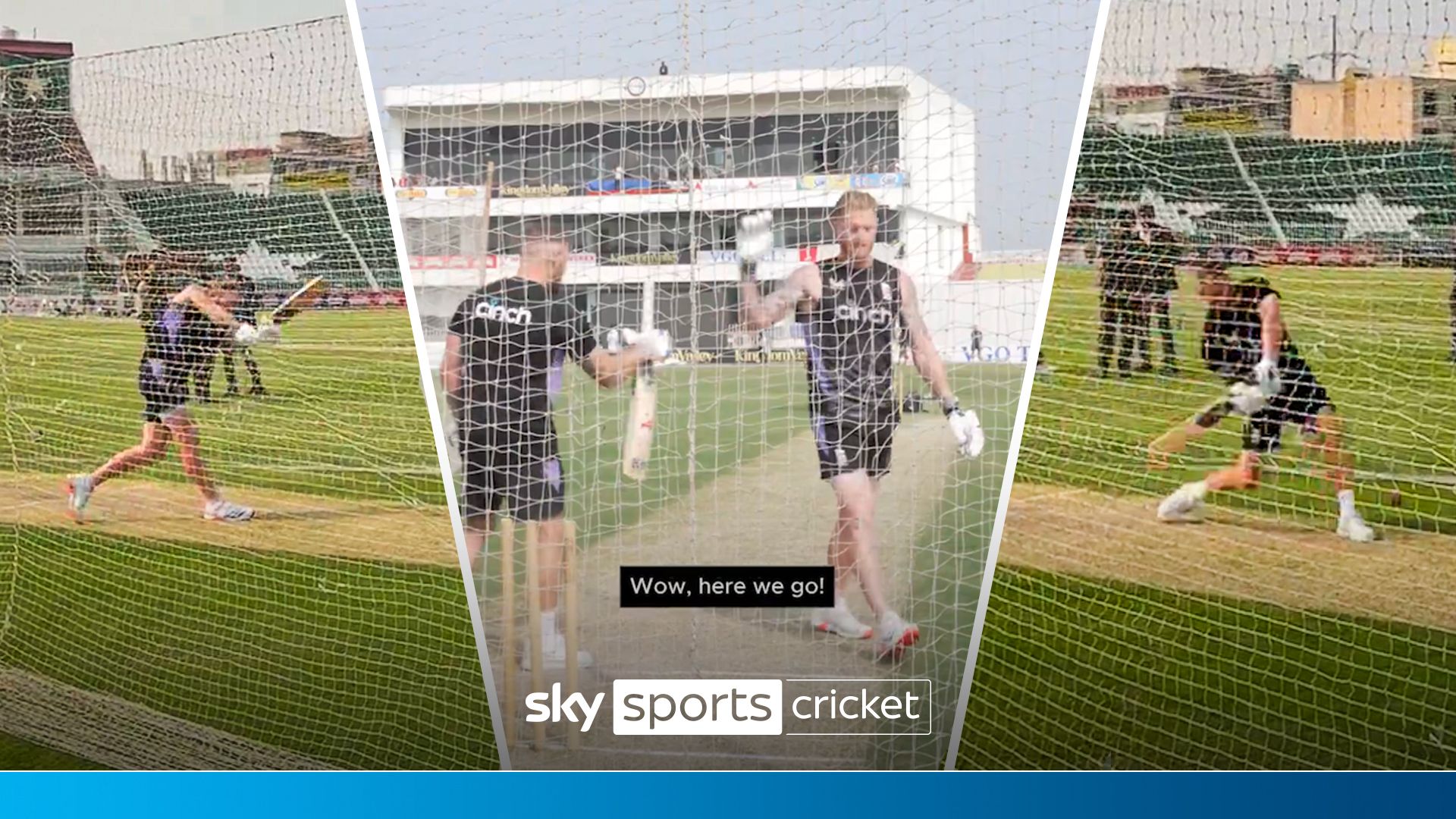 Stokes vs McCullum! England skipper takes on gaffer in six-hitting competition!