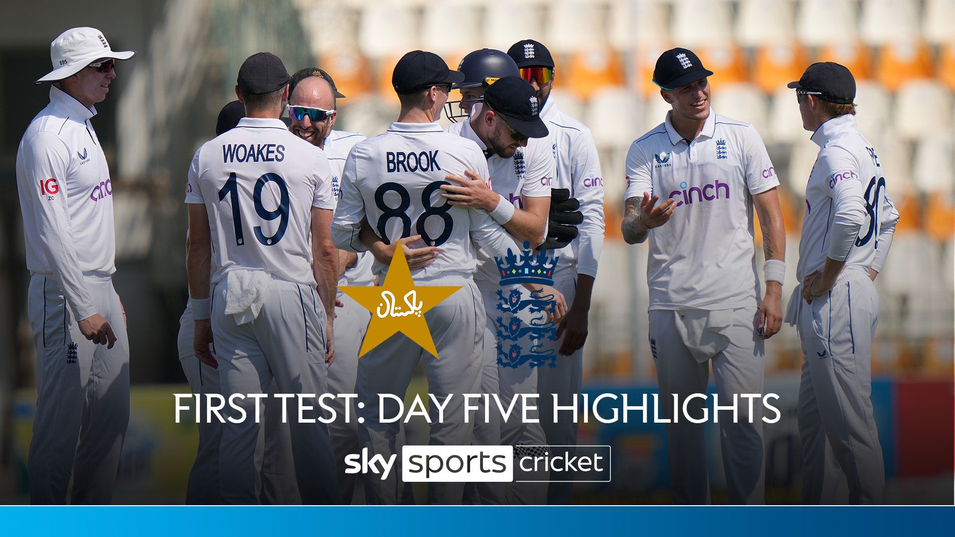 Pakistan vs England | First Test, Day Five highlights