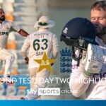 Pakistan vs England | Second Test, Day Two highlights