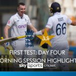 Pakistan vs England | First Test, Day Four morning session highlights