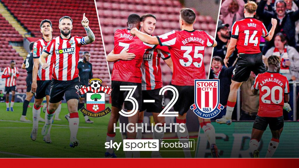 Southampton 3-2 Stoke