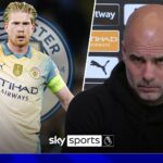 ‘I said I don’t know!’ | Pep uncertain on when De Bruyne will return