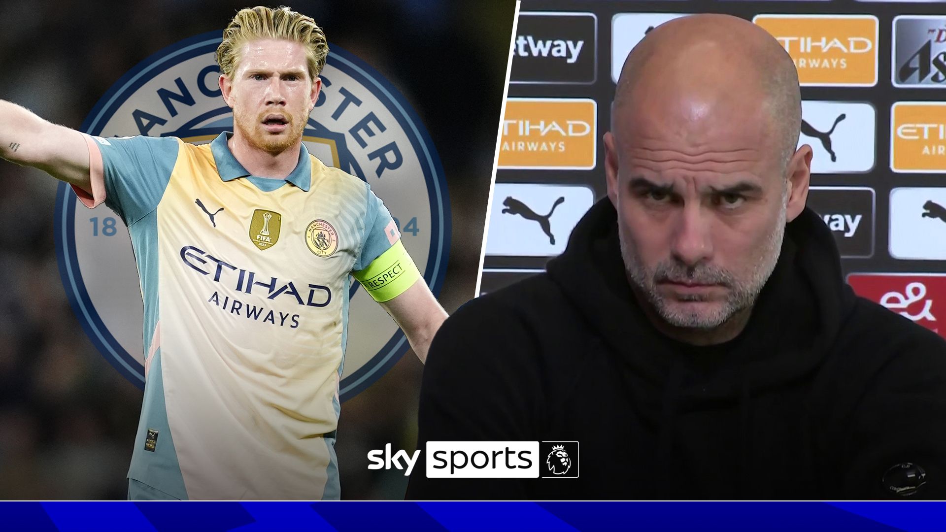 ‘I said I don’t know!’ | Pep uncertain on when De Bruyne will return