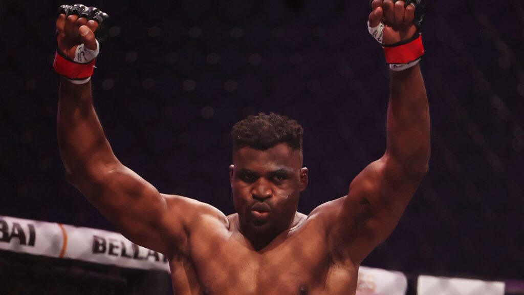 Ngannou pummels Ferreira on return to the cage