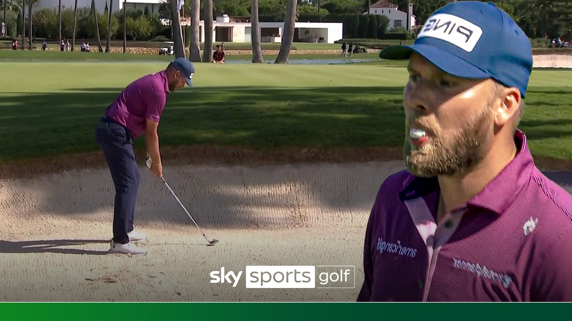 Come for ‘the perfect bunker shot’, stay for the most casual reaction!