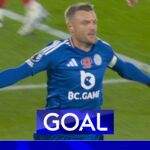 Vardy fires home immediate Leicester equaliser!