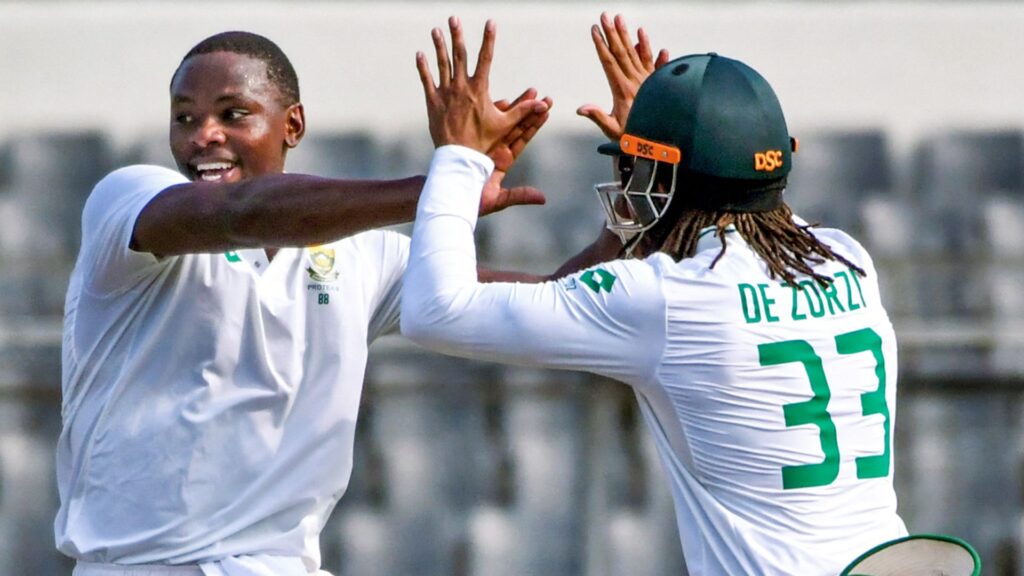 Rabada stars as South Africa complete big win over Bangladesh