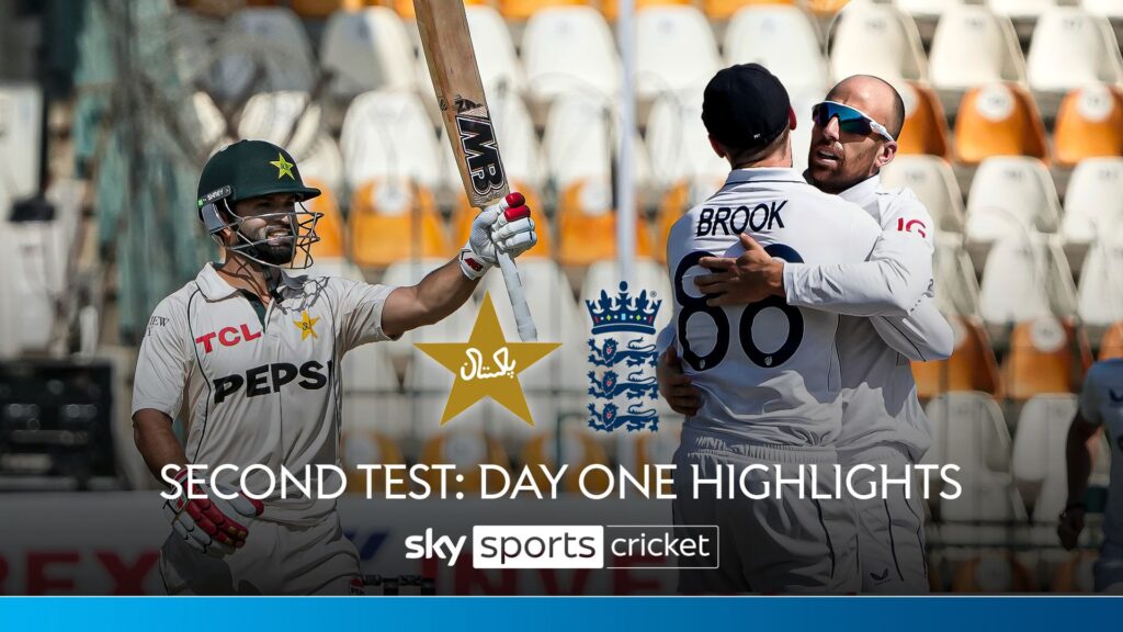 Highlights: Kamran stars in Test debut as England claim five wickets