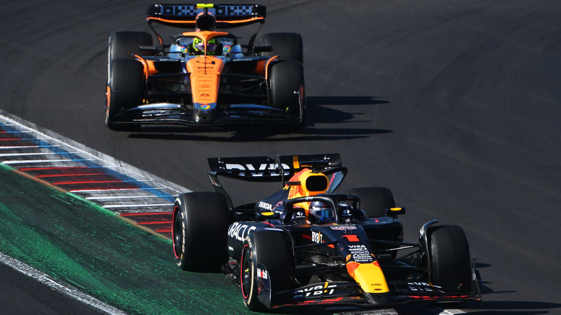 VOTE: Were the stewards right to penalise Norris for Verstappen move?