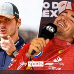 ‘Don’t want to join Max!’ Watch as Leclerc swears then immediately regrets it!