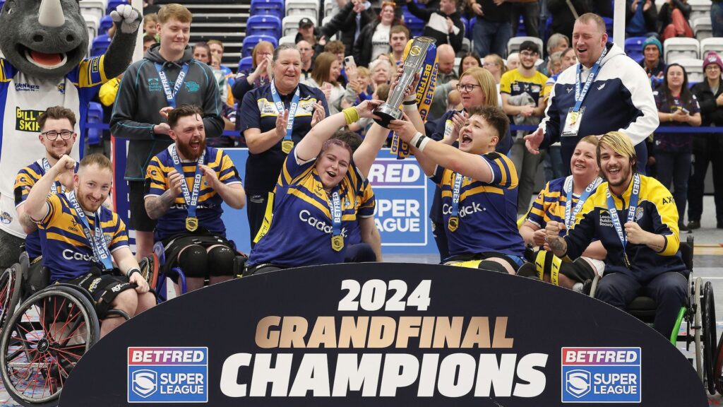 Rhinos complete unbeaten season with Grand Final triumph over Panthers