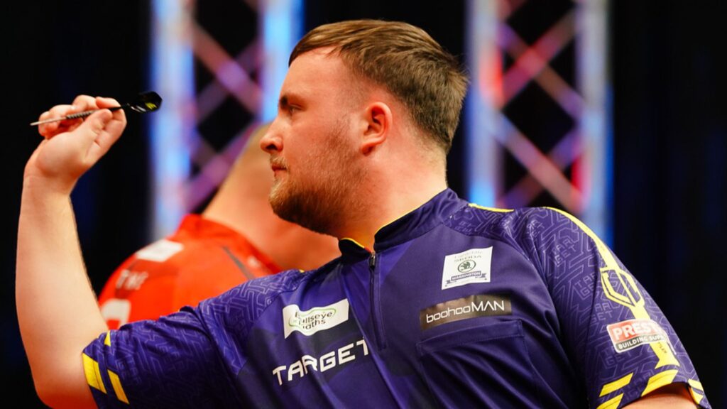 Littler fires record average after darts switch: ‘Back to what I know’