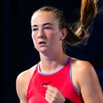 Fifteen-year-old Brit Stojsavljevic denied first WTA win in thriller