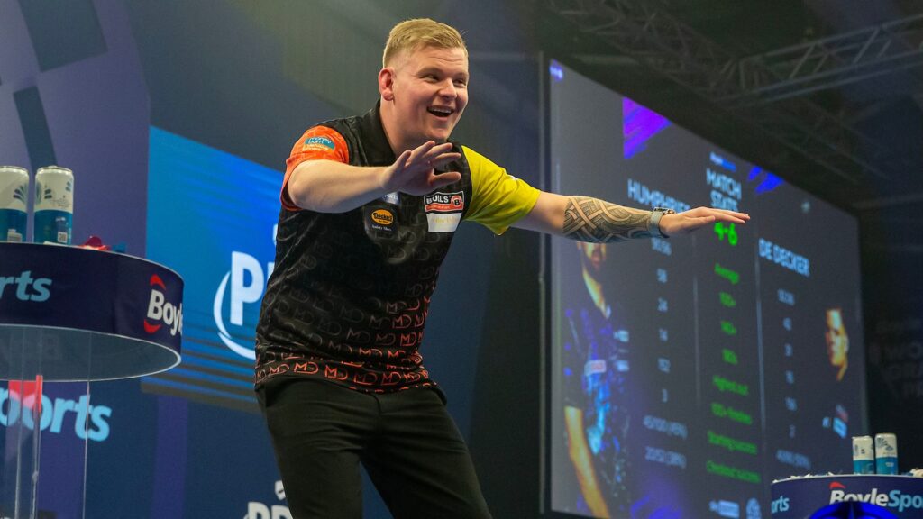 Is De Decker a shoo-in for next year’s Premier League Darts?