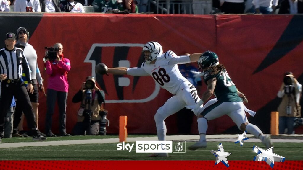 What a grab! Bengals’ Gesicki makes stunning one-handed catch!