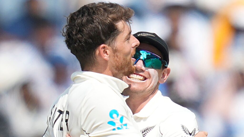 New Zealand win maiden Test series in India