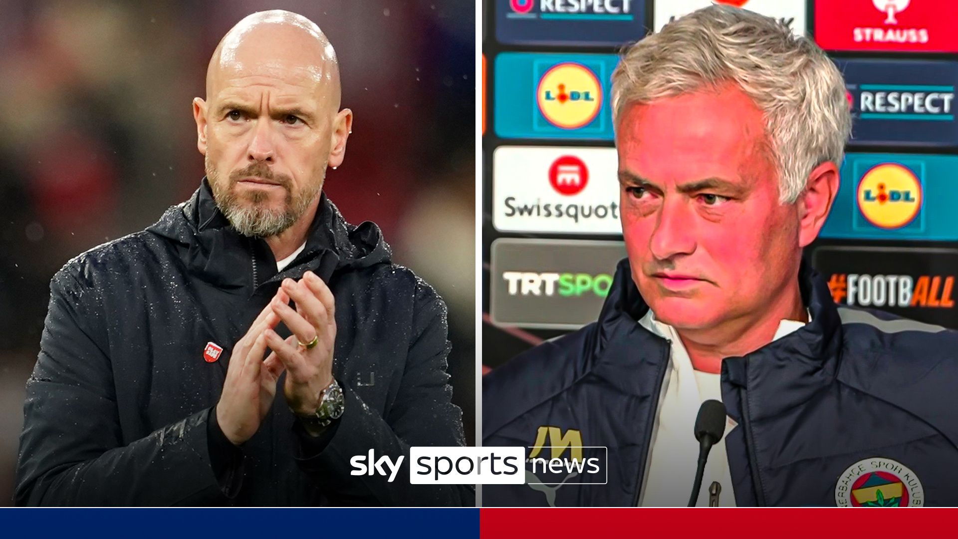 Mourinho: Man Utd give Ten Hag their trust, but not me