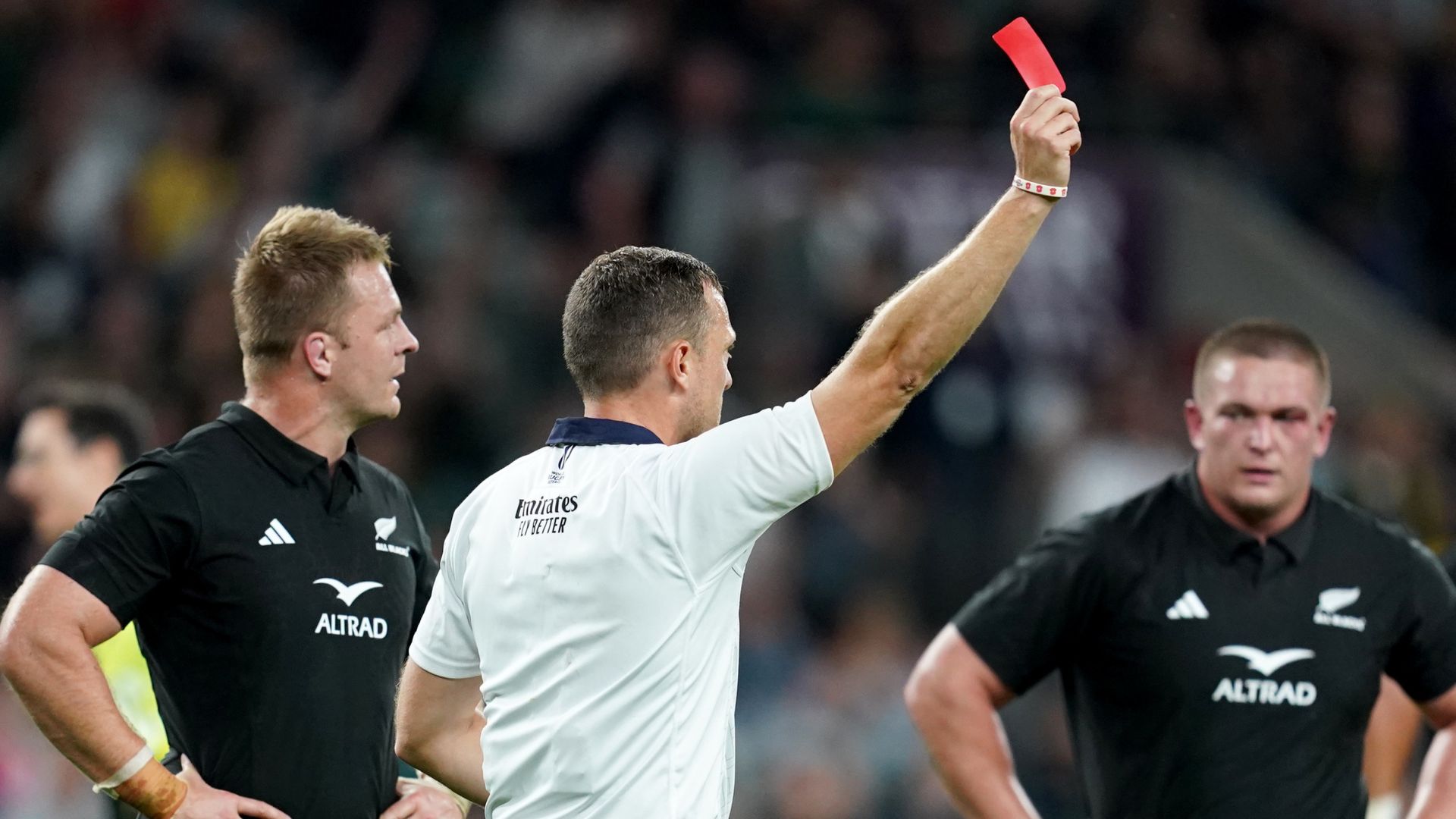 Twenty-minute red cards to be trialled in Autumn Nations Series