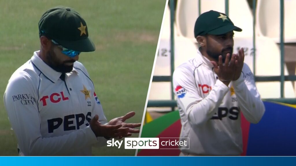 ‘Dropped a SITTER!’ | Azam and Shakeel drop easy catches