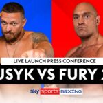 LIVE STREAM: Usyk vs Fury 2 launch press conference!