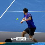 ‘The crowd absolutely loving it!’ | Thiem hits superb backhand winners in final match