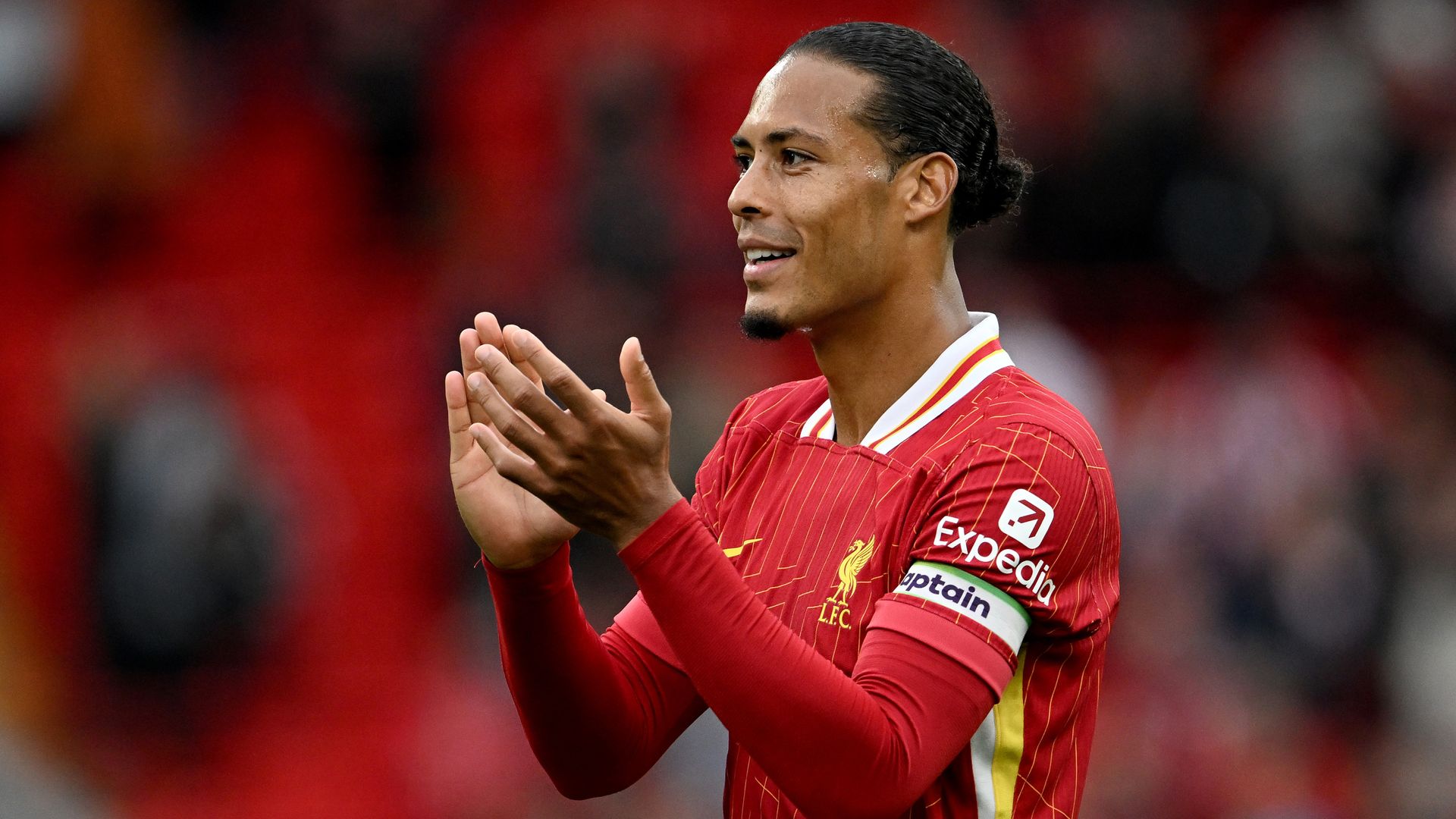 ‘Best PL centre-back ever’ Van Dijk in talks over Liverpool future